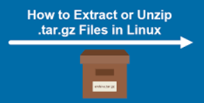 How to extract the file in linux command line