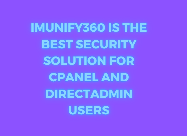 imunify360 for cpanel and directadmin