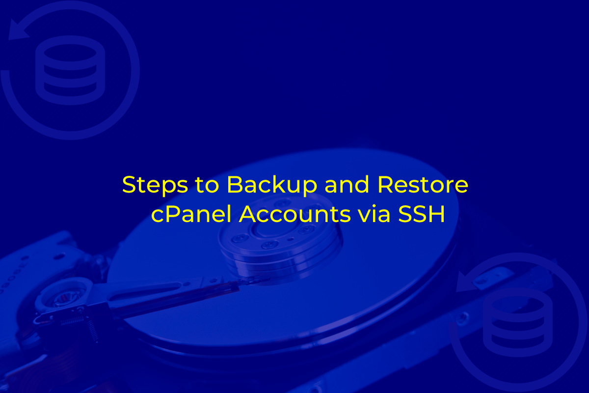 Effortless Guide to Securely Backup and Restore cPanel Accounts via SSH
